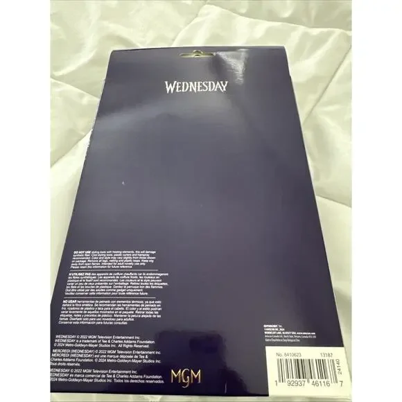 Wednesday Addams Costume Wig Wednesday Cosplay Party Halloween Wig Adams NEW - Picture 2 of 3